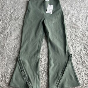 HALARA Sage Green Flared Pants